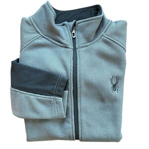 Men’s spyder jacket size large grey